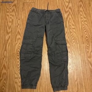 Garage Men's Charcoal Cargo Pants